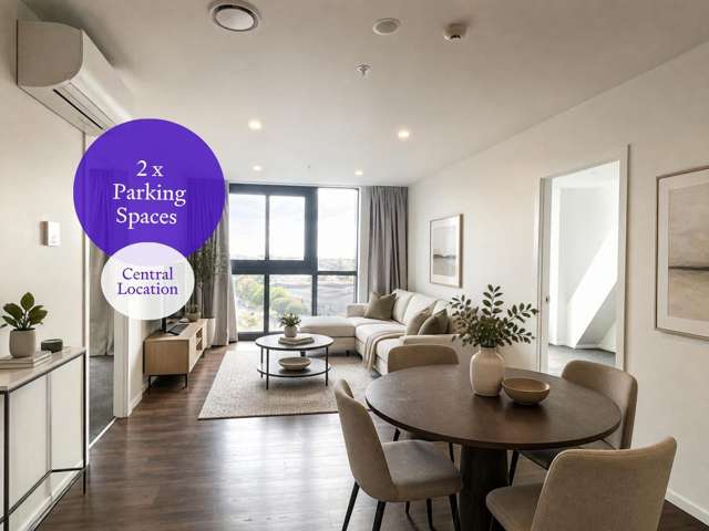 2 Bed 2 Car Park Apartment!