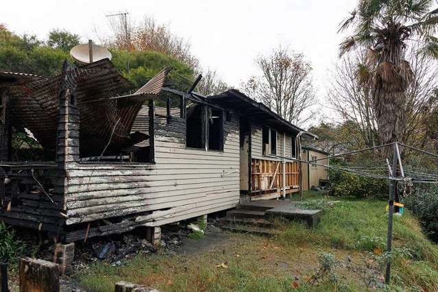 Burnt-out rental property in King Country sells for more than $100,000