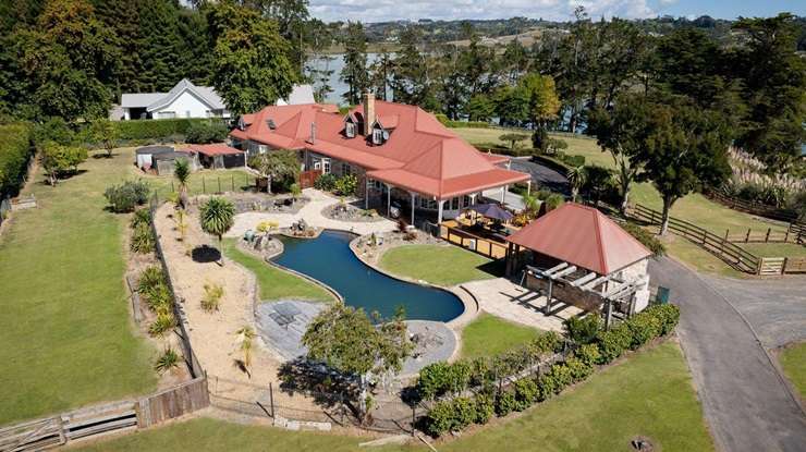 The four-bedroom trophy home on Potts Road, in Whitford, Auckland, sold for $3.5m last week. Photo / Supplied