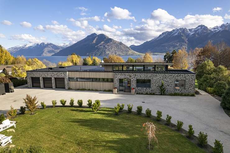 A luxury home on Tasman Terrace, in Queenstown, sold in September to Auckland buyers. Photo / Supplied