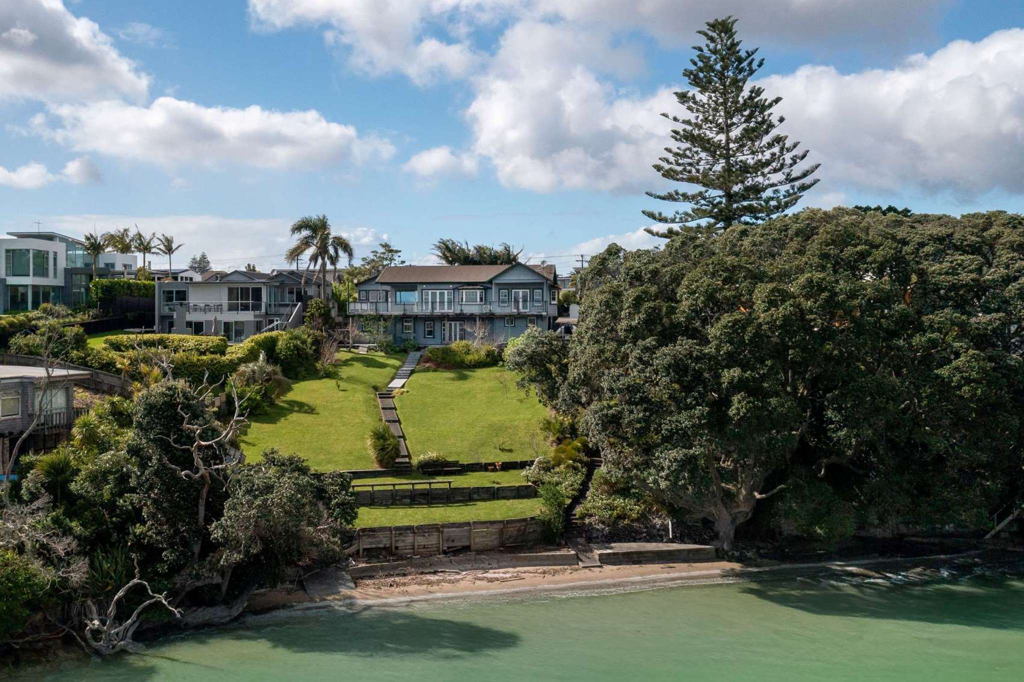 Pt Chev waterfront home bought 37 years ago for $300k for sale - it has a private beach