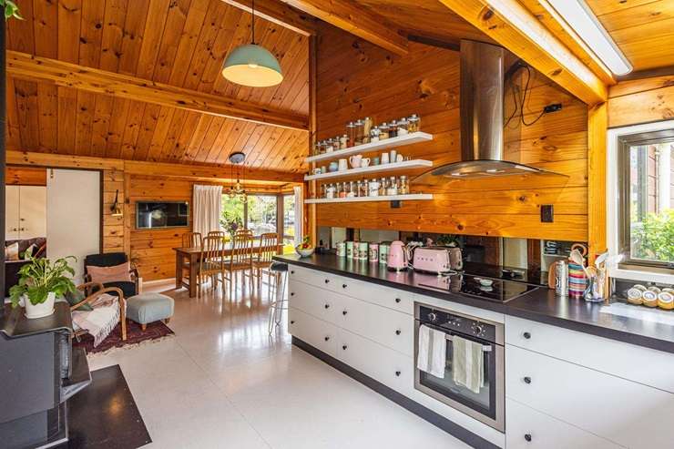 A four-bedroom Lockwood home on Arawa Street, in Ohakune, sold last month to first-time buyers. Photo / Supplied