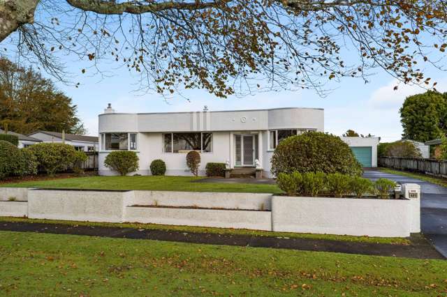 Large first home with fenced garden.