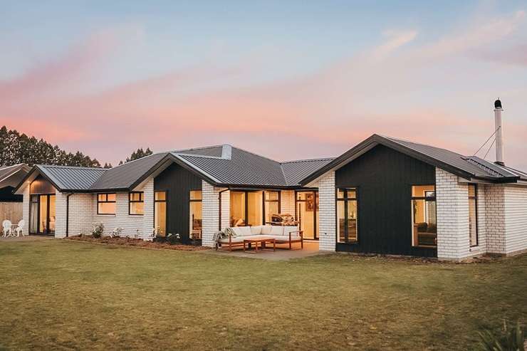 On the market for $899,000-plus in the Ashburton suburb of Allenton is a four-bedroom character home at 56 Belt Road. Photo / Supplied