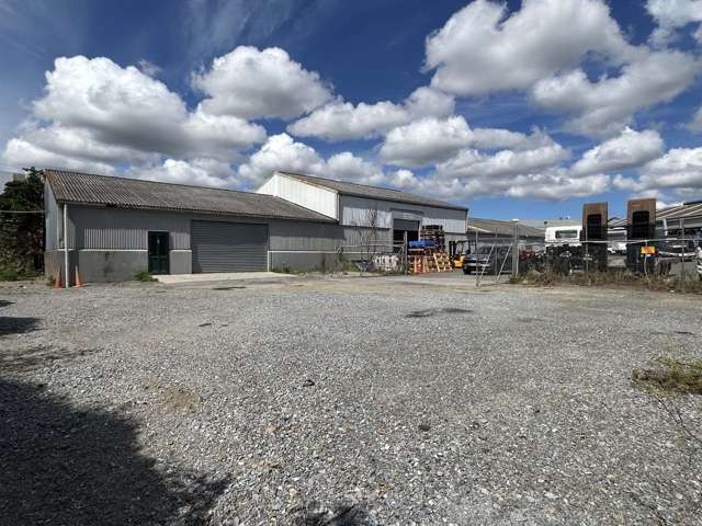 Versatile Warehouse with Secure Yard
