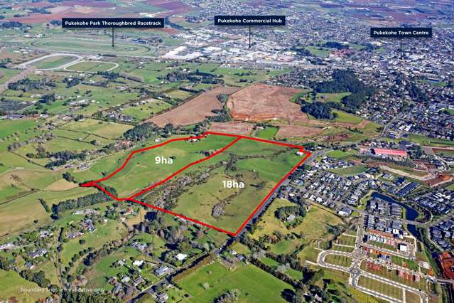 27ha of rezoned residential land