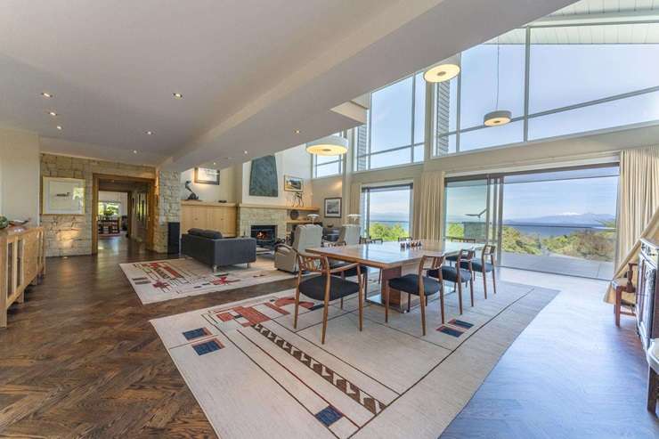 49 Whakamoenga Point, in Acacia Bay, is described as one of Taupō's most prestigious homes. Photo / Supplied