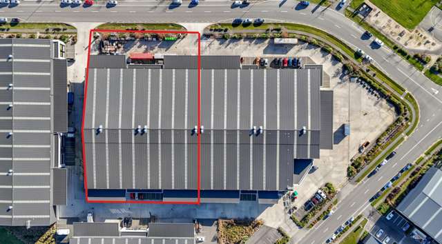 Streamlined Warehouse with Office & Canopy