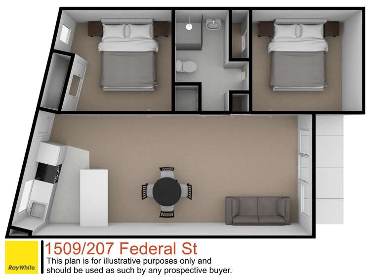 1509/207 Federal Street Auckland Central_13