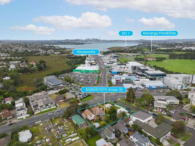 Corner THAB 1,992sqm on 4 Freehold Titles