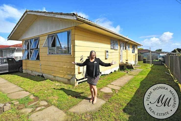 A brick and tile home on Station Road, in Papatoetoe, Auckland, was in demand at Ray White Manukau's auction on Tuesday. Photo / Supplied