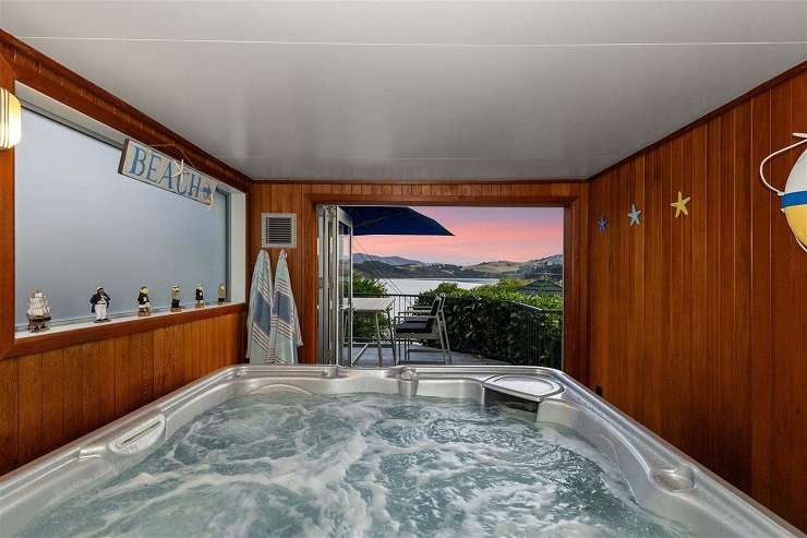 The former All Blacks coach built a bar and gym in his seaside home three years ago. Photo / Supplied