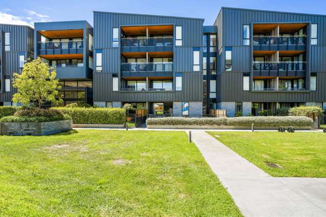 Secure garden apartment with a view