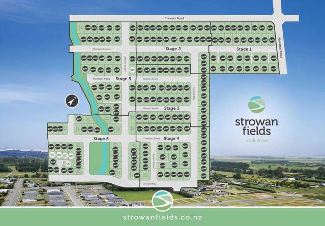 Strowan Fields Subdivision - Titles issued