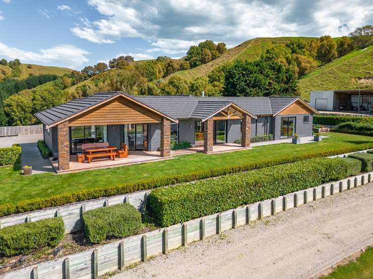 One of 2023's top sales and a suburb record-breaker to boot, this lavish mansion in Auckland's Whitford caught the attention of buyers. Photo / Supplied