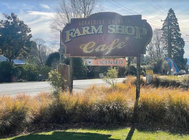 Iconic Geraldine Farmshop Café For Sale