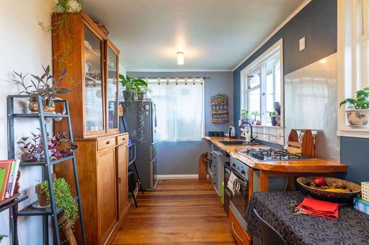 A comfy two-bedroom home at 41 Rangatira Drive, in Mangakino, Taupō, is looking for offers over $290,000. Photo / Supplied