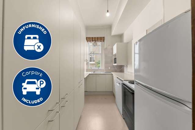 UNFURNISHED ONE BEDROOM W/ CARPARK