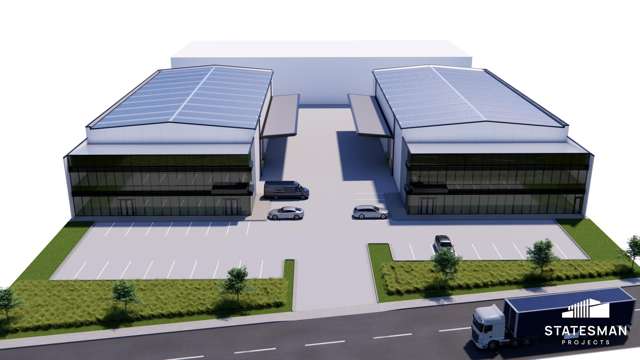 Two new industrial buildings – Bush Road location