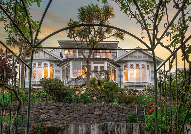 A modern home on Crichton Terrace, in Cashmere, Christchurch, sold for almost double its RV. Photo / Supplied