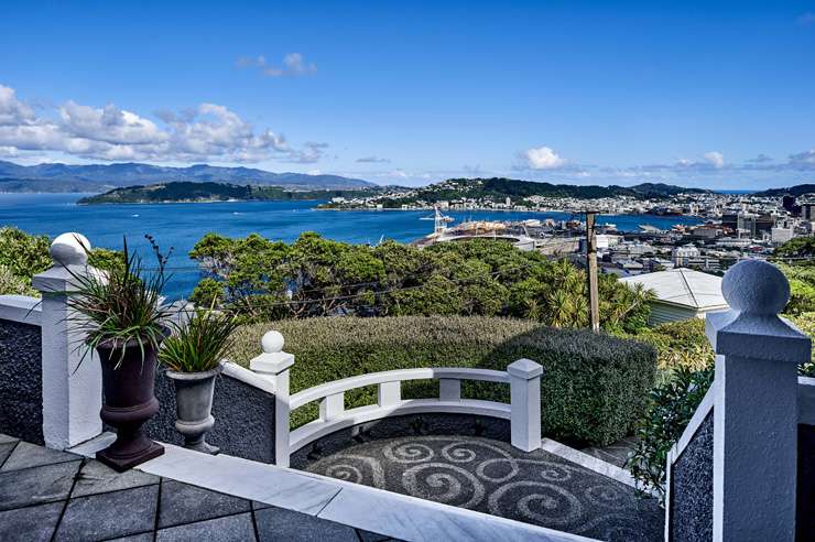 The five-bedroom house on Anne Street, in Wadestown, Wellington, had a price indication of $3.45m-plus. Photo / Supplied