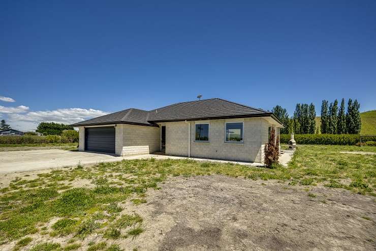 A large lifestyle property at 1153 Links Road, in Waiohiki, near Napier is being sold ‘as is, where is’ after suffering flood damage. Photo / Supplied