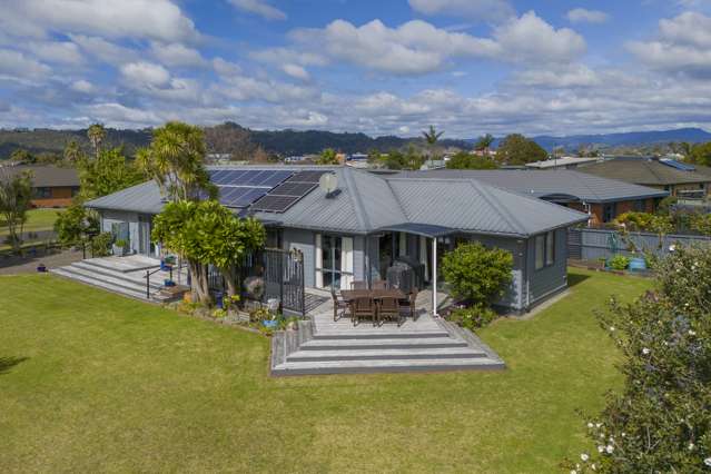 Family home with outdoor space