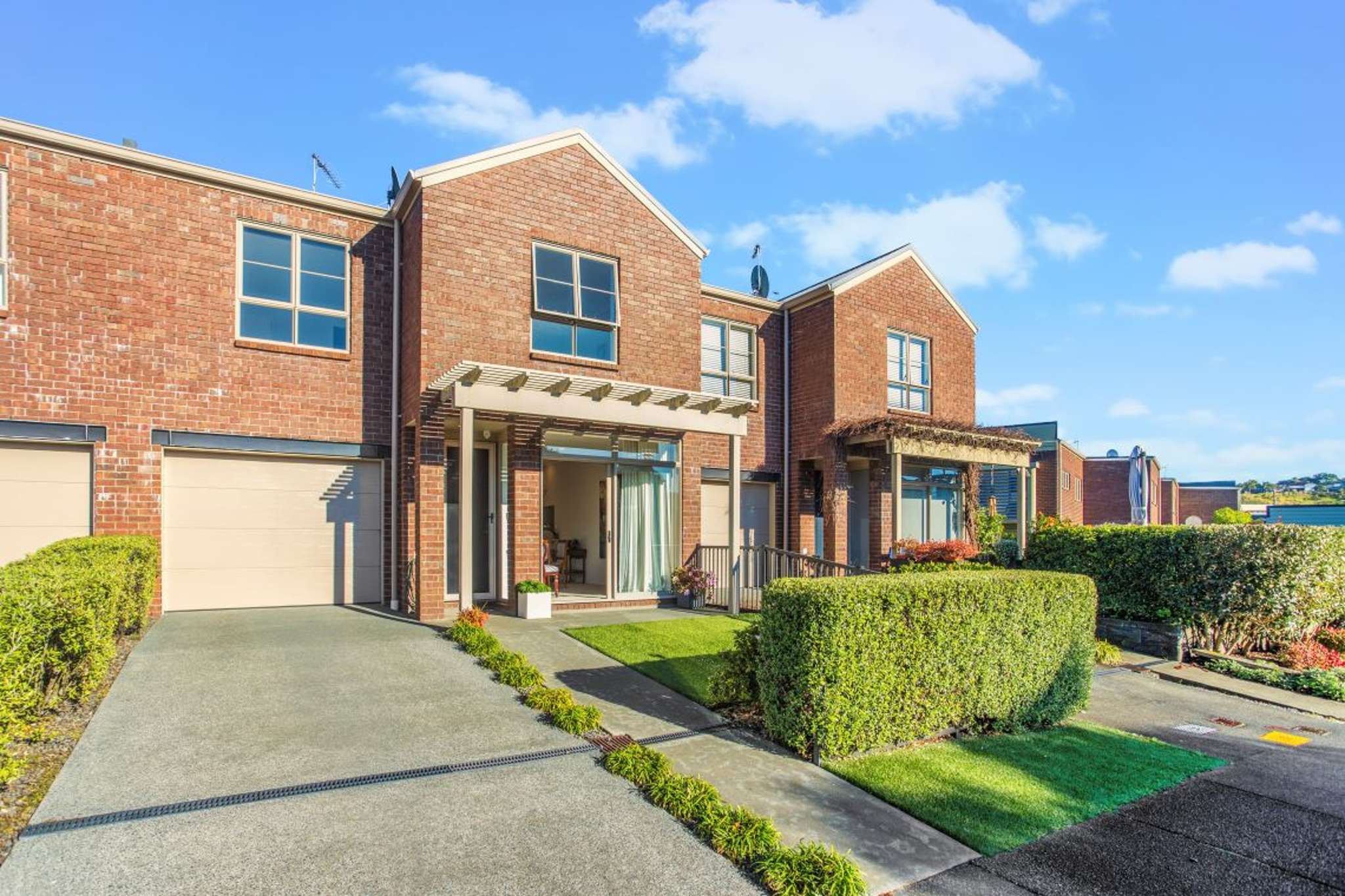 Red brick townhouse for sale in Auckland suburb where community is the cornerstone