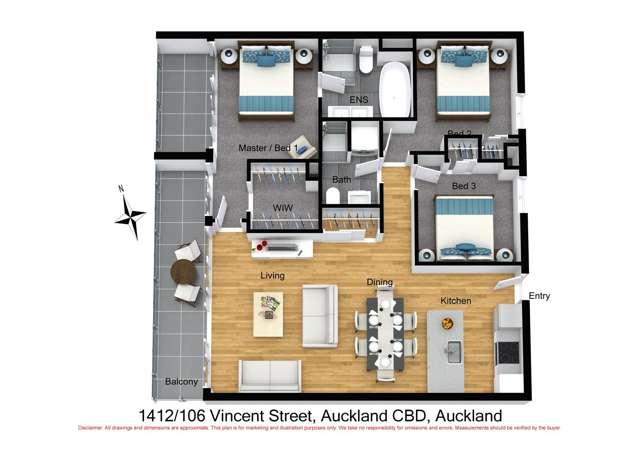 1412/106 Vincent Street Auckland Central_1