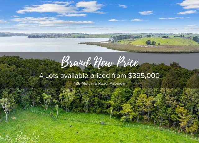 Land, Sea and Native Bush! $395,000