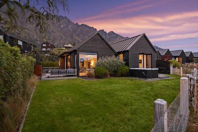 Architectural entry level to Jack's Point