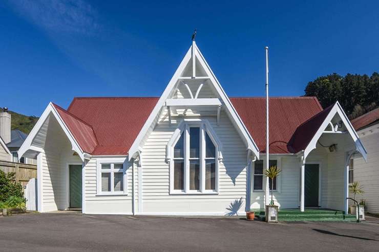 The impressive marine display inside 61 Main Road, in Havelock, Marlborough. Photo / Supplied