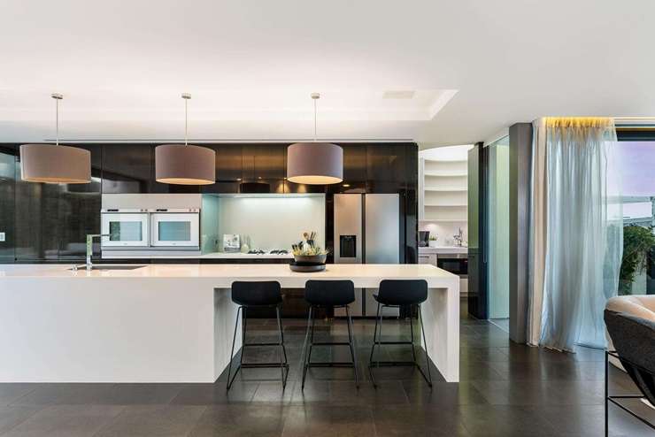 A luxury home on Shelly Bay Road, in Saint Marys Bay, was snapped up in June. It had been on and off the market since 2019. Photo / Supplied