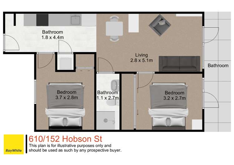 610/152 Hobson Street Auckland Central_11