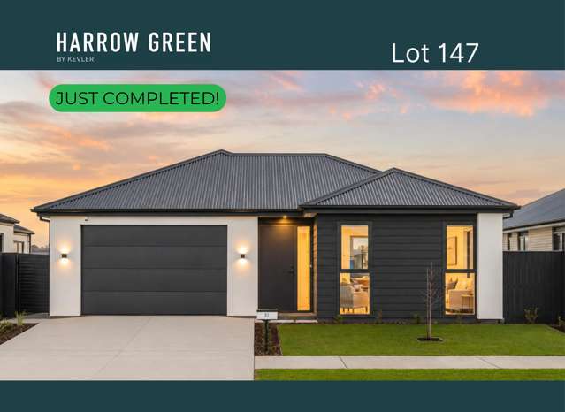 Completed New Build - Move In Today!