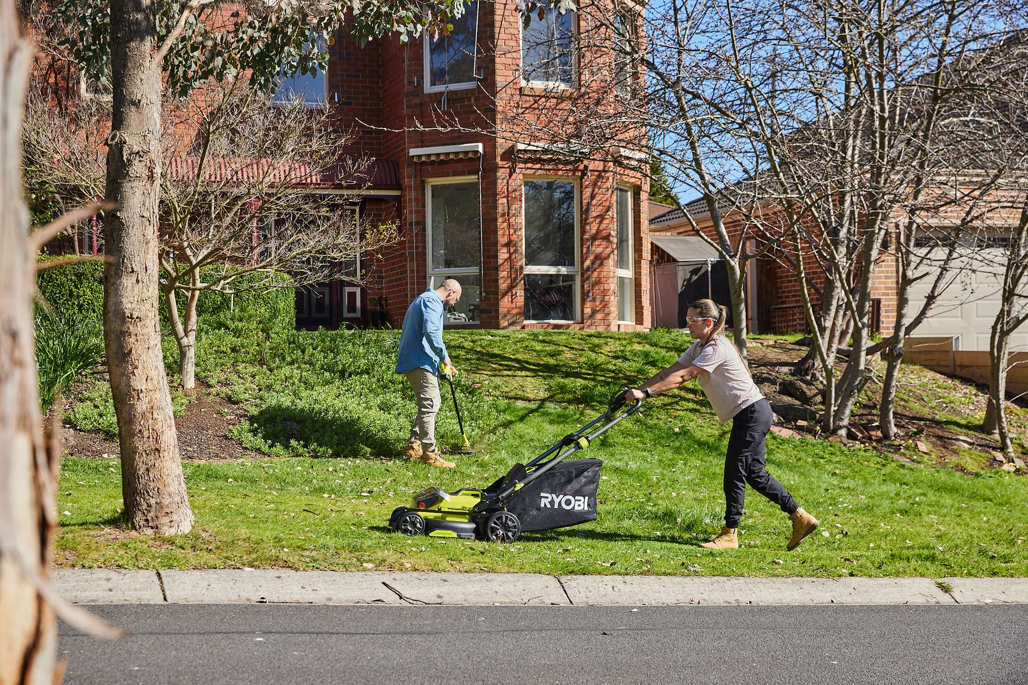 Get outside with the Ryobi 18V ONE+ Garden Tool range. Photo / supplied.