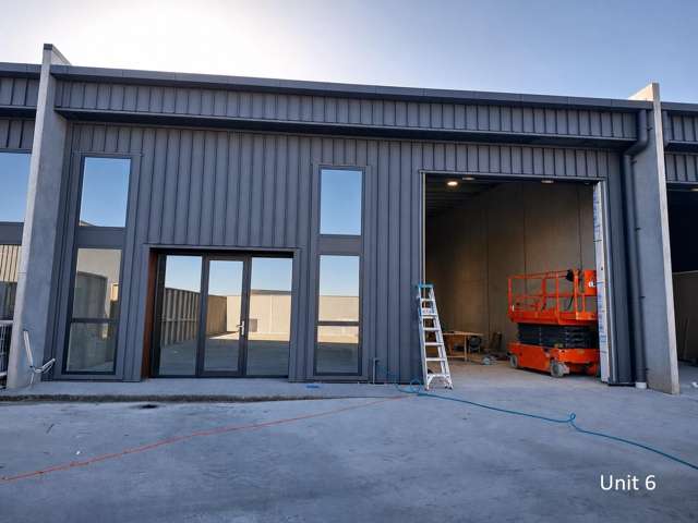 Two New Industrial Units for Lease