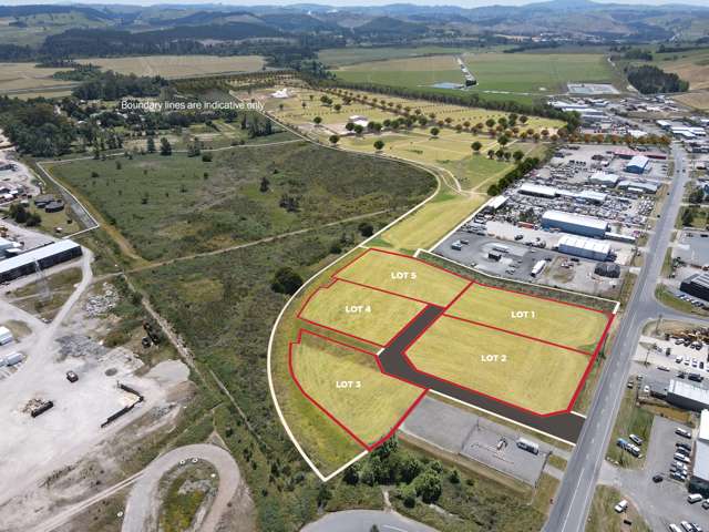 Te Koikara industrial land sales