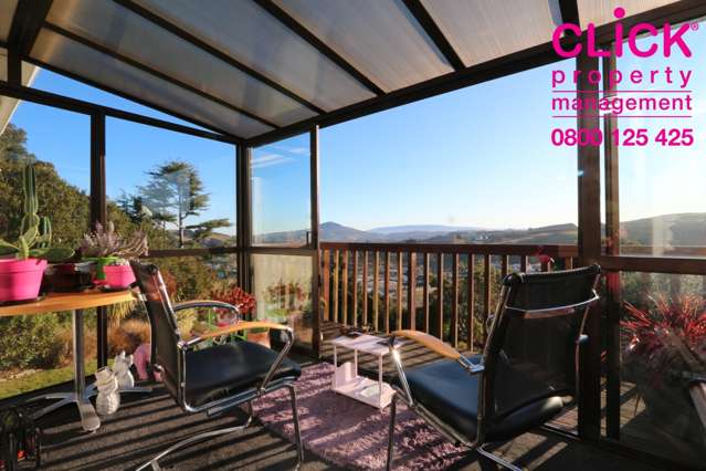 Hill top home with great views