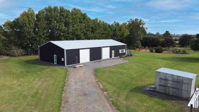 288m² SHED ON 1 ACRE - WAIPAPA ROAD