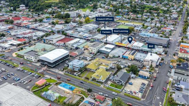 High profile retail location with holding yield