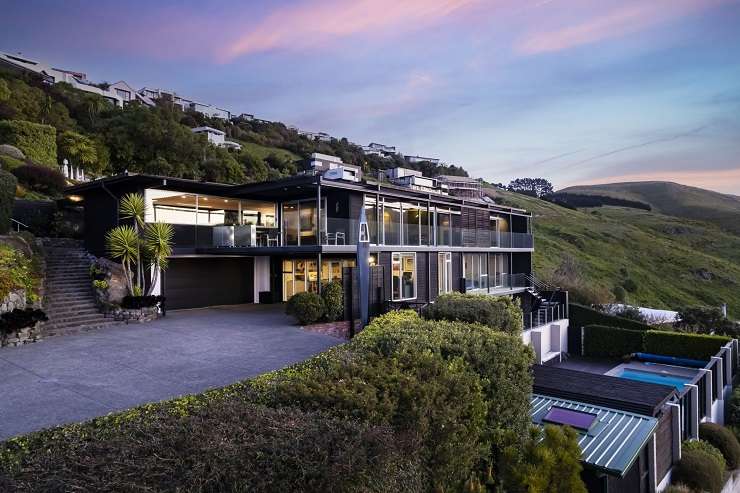 The modern character home at 8 Wood Lane, in Fendalton, is a private oasis in the hear of Christchurch's most desirable suburb. Photo / Supplied