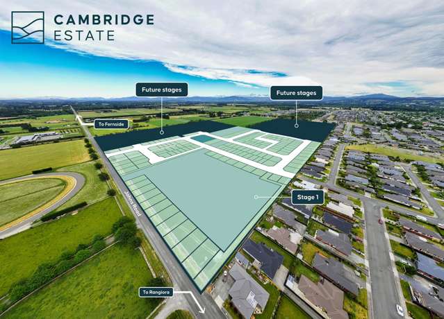 Cambridge Estate - Rangiora Sections