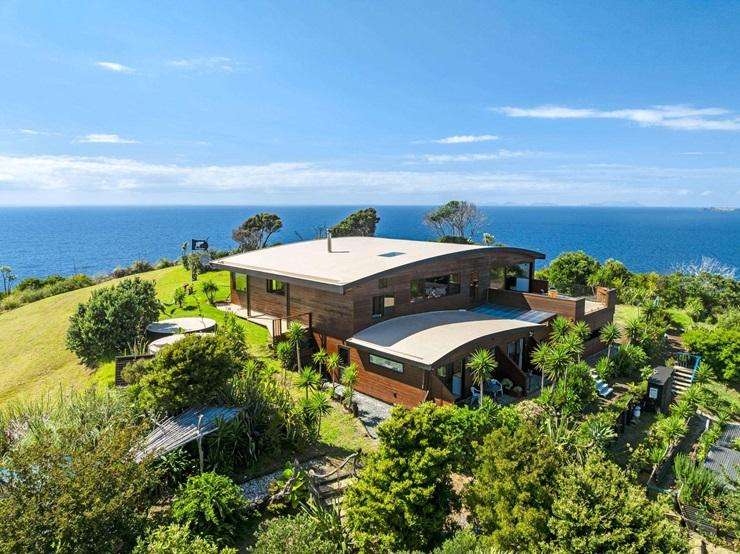 Music couple selling their party home - forget dancing on the ceiling, they skate on the roof