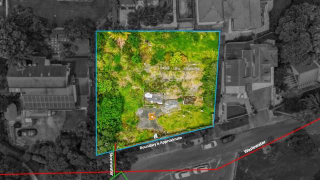 986sqm Coastal Blank Canvas with Sea Views