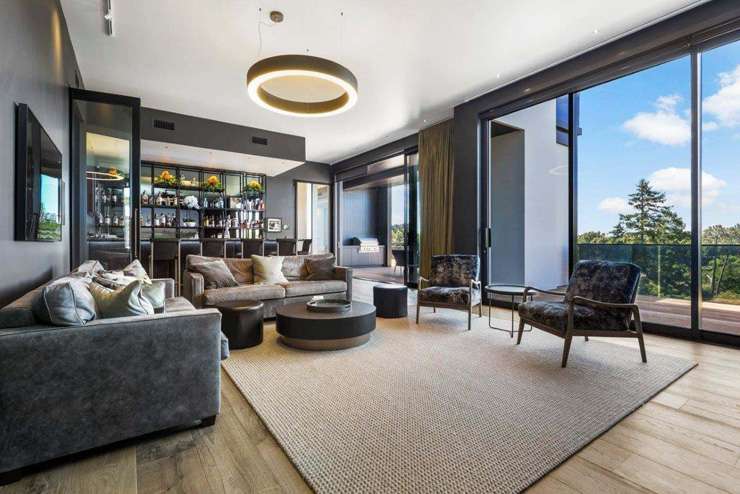 The four-bedroom luxury home at 88 Braid Road, in Saint Andrews, Hamilton, goes to auction on December 15. Photo / Supplied