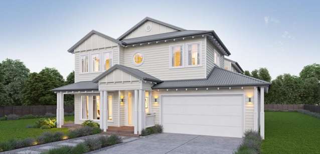 Lot 36, Conmara Estate, Clevedon, NZ | House And Land | Hamptons Style Two Storey Home