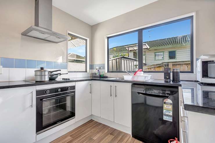 The three-bedroom, two-bathroom home at 11D Waitangi Road, in Onehunga, is being sold at a <img reserve auction next month. Photo / Supplied