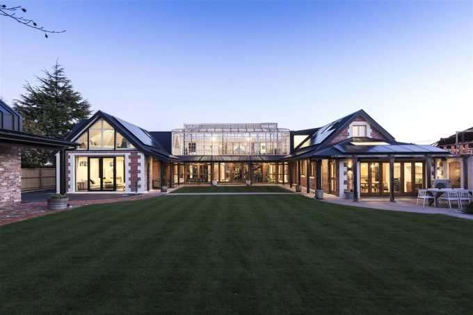 The six-bedroom, four-bathroom home at 93 Carlton Mill Road, in Merivale, Christchurch, has benefited from a multi-million-dollar renovation. Photo / Supplied