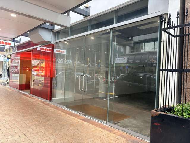 Compact yet versatile - Featherston St retail